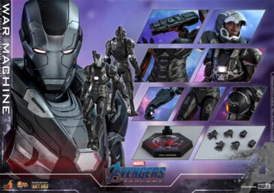 Hot Toys HT 1/6 MMS530D31 Marvel Avengers: Endgame War Machine Action Figure Toy - Image 1 of 4