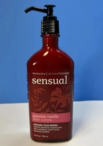 Bath & Body Works Aromatherapy Sensual JASMINE VANILLA Body Lotion 6.5oz NEW - Picture 1 of 2
