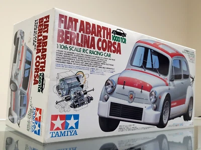 New Tamiya R/C 1/10 FIAT Abarth 1000 TCR Berlina Corsa M-02 Chassis 58158 - Image 1 of 4