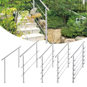 Geländer Treppengeländer Edelstahl Handlauf Balkongeländer Treppe Innen & Außen - Bild 1 von 13