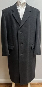 Kuppenheimer Herren Mantel anthrazit Kaschmirmischung Oberteil Coat 46 L England - Bild 1 von 18