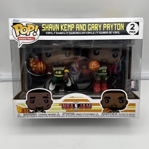 Funko Pop! Paquete de 2 8 bits NBA JAM Shawn Kemp & Gary Payton Seattle Supersonics - Imagen 1 de 12