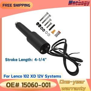 For Lenco 102 XD Electric Trim Tab Actuator 12V, 4-1/4" Stroke w/Cable 15060-001 - Picture 1 of 18