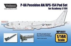 WPD14411 1:144 Wolfpack P-8A Poseidon AN/APS-154 AAS Pod Set (ACA kit) - Picture 1 of 3