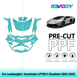 Paint Protection PPF Kit For Lamborghini Aventador LP780-5 Roadster 2022-2025 - Picture 1 of 7