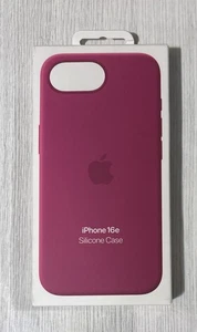 Original Apple Silicone MagSafe & Camera Control Case Apple iPhone 16e (Fuchsia) - Bild 1 von 2