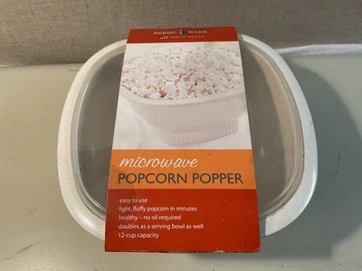 Palomitas de maíz para microondas Nordicware 12 tazas usadas en muy buena condición Foto 1 de 3