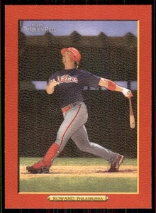2005 Topps Turkey Red Red #342 Aaron Rowand Philadelphia Phillies - Picture 1 of 2