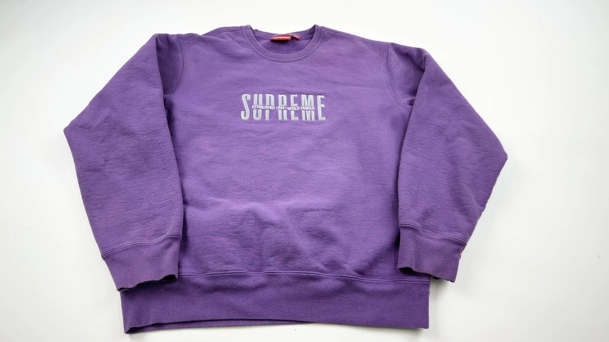 Supreme Purple Sweatshirts for Men for Sale | Shop Men's Athletic