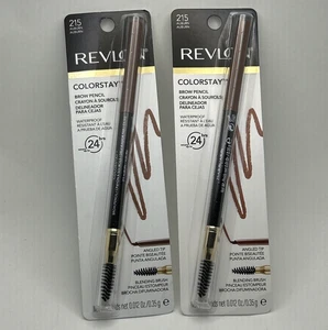 Revlon ColorStay Brow Pencil 215 Auburn Lot of 2 Waterproof New - Picture 1 of 2