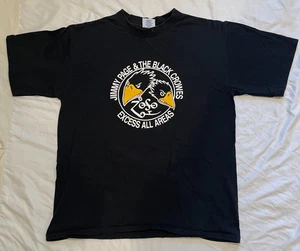 Vintage Jimmy Page Black Crowes 2000 Tour T Shirt Size L - Picture 1 of 5