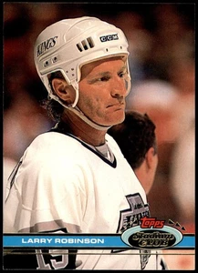 Larry Robinson Los Angeles Kings 1991 Topps Stadium Club NHL #252 - Picture 1 of 2