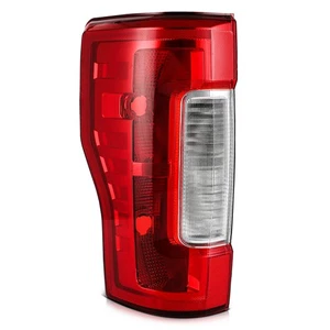 Red Left Side Taillight Assembly For 2017-2019 Ford F-250 F-350 Super Duty 6.7L - Picture 1 of 8