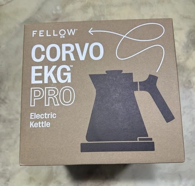 Fellow Corvo EKG PRO Matte Black Electric Pour-Over Kettle, Tea Kettle Pourover - Image 1 of 4
