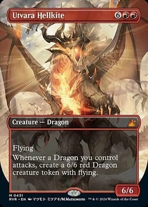 Magic The Gathering Magic The Gathering UTVARA HELLKITE ANIME SIN FRONTERAS Ravnica Remasterizado Casi Nuevo - Imagen 1 de 1