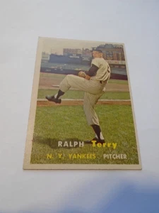 1957 Topps - Ralph Terry #391 (RC) - Bild 1 von 4