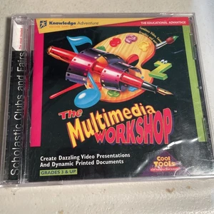 The Multimedia Workshop Knowledge Adventure Scholastic PC CD-ROM for Windows 95 - Picture 1 of 2