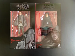 Star Wars Rey e Kylo Ren Black Series Hasbro usato - Foto 1 di 4