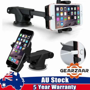 Universal 360° Windshield Car Mount Holder Phone Stand For GPS Mobile iPhone 16 - Picture 1 of 16