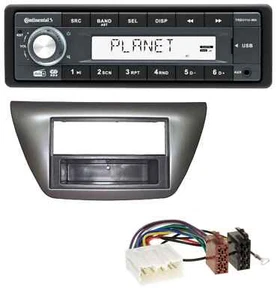 Continental MP3 AUX USB DAB 1DIN Autoradio für Mitsubishi Lancer Evo 2004-2008 - Bild 1 von 9