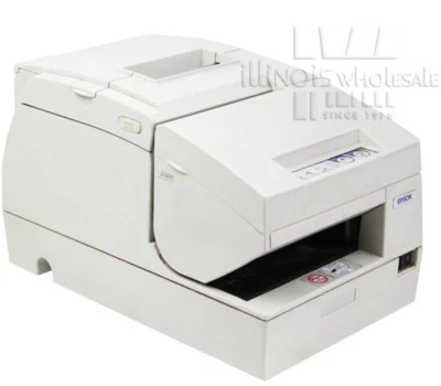 Epson TM-H6000III POS Printer, White,  MICR, Endorse, Serial (C31C625023) - Image 1 of 4