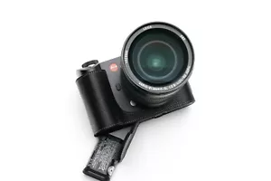Genuine Real Leather Half Camera Case Bag Cover for Leica SL3 SL2 SL2-S SL - Picture 1 of 108