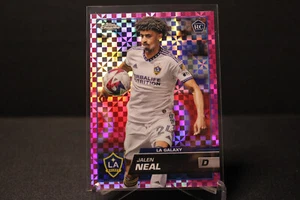 2023 Topps Chrome MLS JALEN NEAL RC PINK XFRACTOR #22 LA Galaxy - Picture 1 of 1