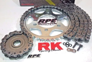 2006-2007 Honda CBR1000RR RK Silver MAX-Z 520 Quick Accel Chain & Sprockets Kit - Bild 1 von 7
