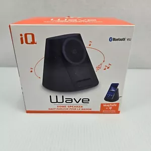 iQ Wave Home Speaker Bluetooth V5.1 MagSafe Wireless Charging 360 Sound - Foto 1 di 6