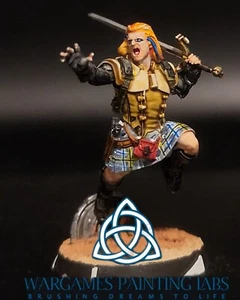 Handpainted William Wallace Ariadna Infinity collection miniature Wargames - Picture 1 of 6