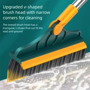 Adjustable Broom Brush 3 in 1 Scraping Floor High Quality Scraper Windows - Picture 1 of 9