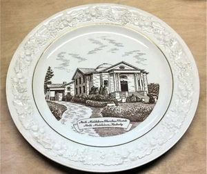 Vintage 60er Edwards China Homer Laughlin N Middletown KY Christian Chuch Teller 10" - Bild 1 von 11