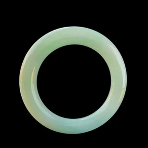 【KATHY JADE】Emerald With Green Jadeite Jade Bangle Bracelet《55mm 》《Grade A》 - Picture 1 of 2