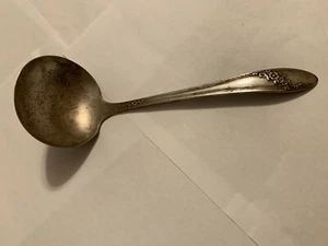 Antique Tudor Plate Oneida Community 7 1/2" Gravy-Sauce Ladle Serving Piece - Picture 1 of 9