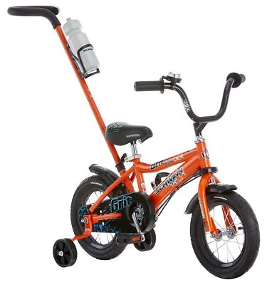 Schwinn Grit and Petunia Push Steer and Ride Kids Bike, For Boys & Girls Ages... - Image 1 of 4