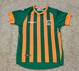 Alanyaspor Uhlsport 2020-21 Green Orange Home Kit Jersey Shirt Size Medium EUC - Picture 1 of 8