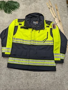 5.11 Tactical Series Jacket Mens XL Extra Large Yellow Reflective Hi Vis Nylon - Picture 1 of 9