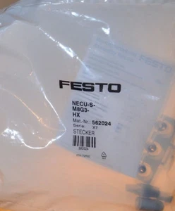 Festo NECU-S-M8G3-HX Serie: X7 Stecker ***ovp*** 3-polig - Bild 1 von 1