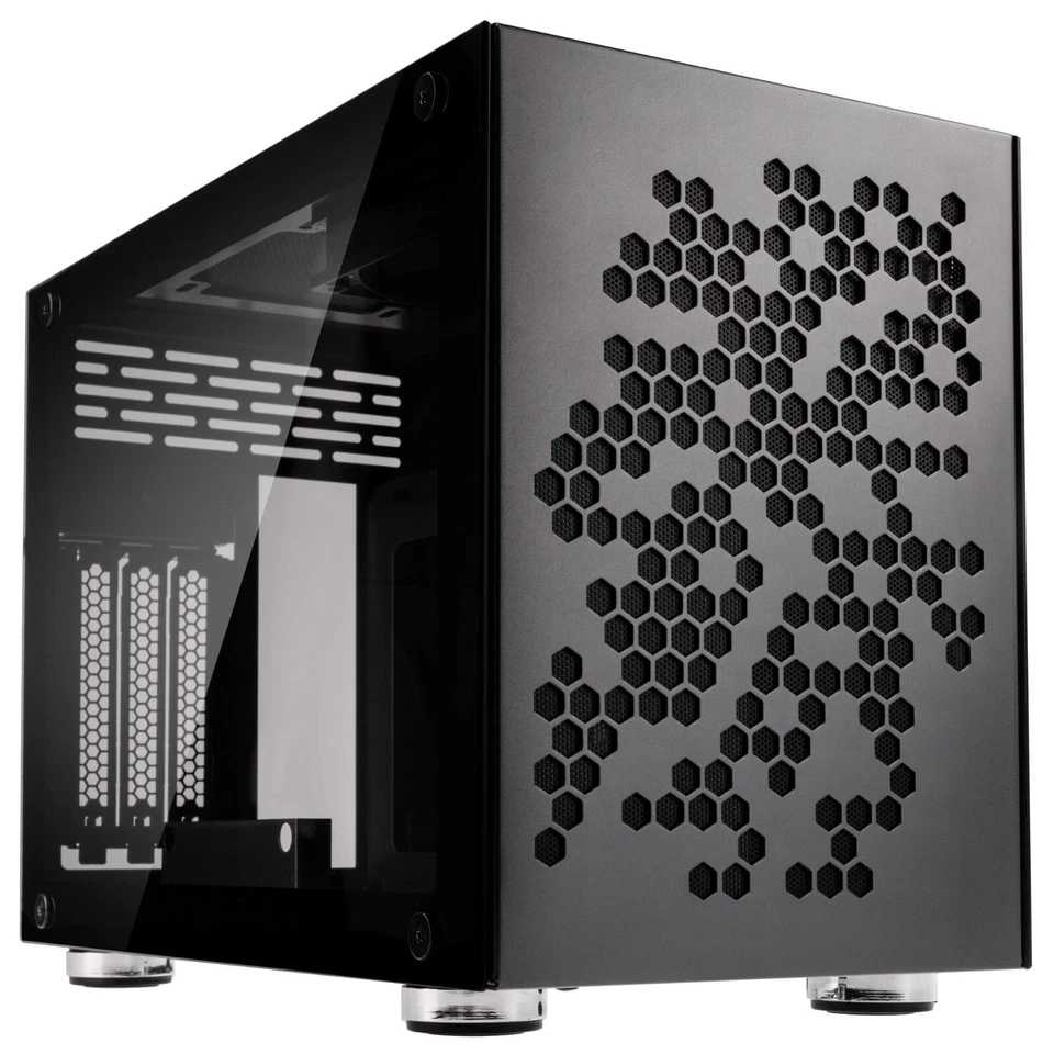 Kolink Rocket Heavy Mini-ITX Case - Gunmetal Grey WITH PCI-E RISER - Image 1 of 1