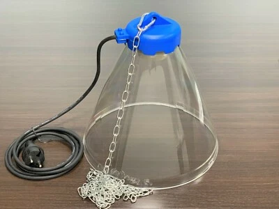 RIFLETTORE IN POLICARBONATO per LAMPADA INFRAROSSI | PULCINI SUINI CUCCIOLI - Immagine 1 di 3