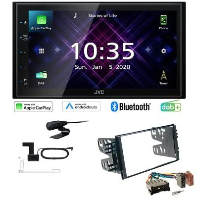 JVC Autoradio Apple CarPlay Android Auto DAB+ für KIA Rio I Facelift 2002-2005 - Bild 1 von 4