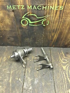 2003 03 SUZUKI INTRUDER VS1400L VS 1400 Shift Drum Forks Transmisson Tranny OEM - Picture 1 of 6