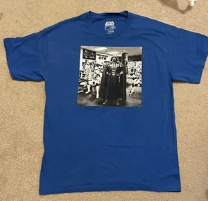 Star Wars Men’s BLUE T-Shirt “Imperial gym” Size L - Picture 1 of 6