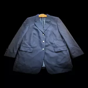 Chaqueta Blazer Canda C&A Para Hombre Negra 54/56 - Lana Virgen Pura - Clásica - Imagen 1 de 17