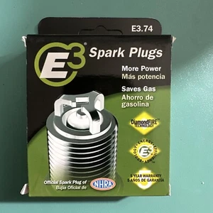 E3.74 E3 Premium Automotive Spark Plugs - 4 SPARK PLUGS - Picture 1 of 3