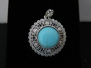 Natural turquoise pendant USA SELLER! - Picture 1 of 2