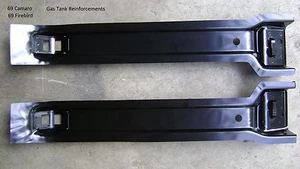 Gas Tank Trunk Floor Braces Pair *In Stock* Reinforcements 69 Camaro Firebird - Bild 1 von 5