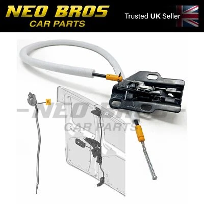 Cerradura de puerta con bisagras OE y cable, despacho superior izquierdo trasero citroen 06-16 9137L2 Foto 1 de 4