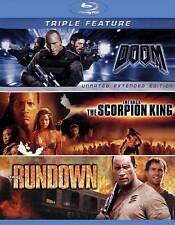 Dwayne Johnson Triple Feature [The Scorpion King / The Rundown / Doom] [Blu-ray]