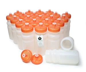 20 Ounce Sports Water Bottles 24 Pack, BPA-Free, Made in USA, Dishwasher Safe... - Picture 1 of 7